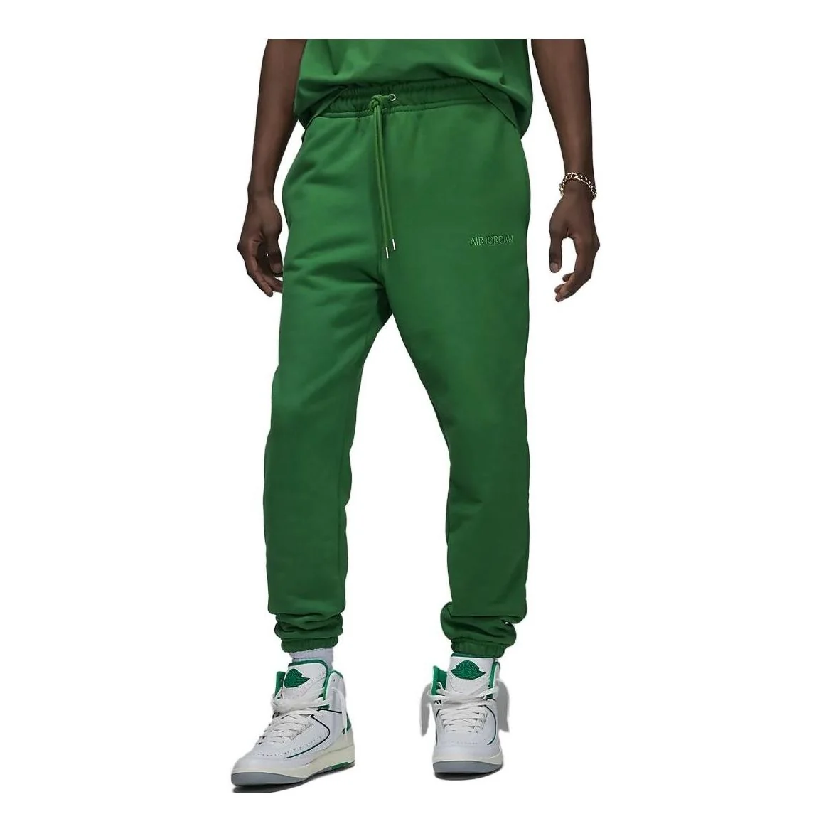 Air Jordan Wordmark Sweatpants 'Green' FJ0696-302
