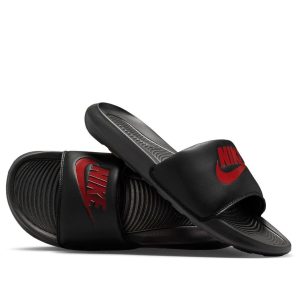 Nike Victori One Slides 'Black Red' CN9675-004