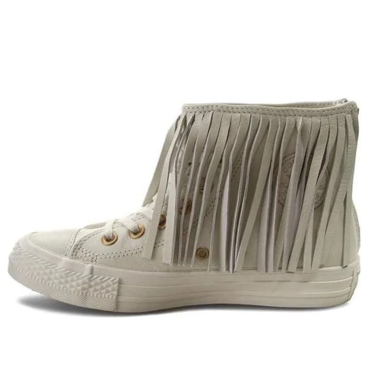 (WMNS) Converse Chuck Taylor All Star Fringe 'Egret' 551643C