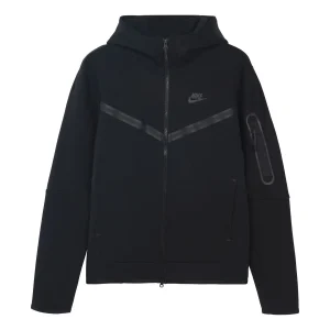 Nike Sportswear NSW Tech Fleece Zipper Jacket Asia Sizing 'Black' CU4490-010