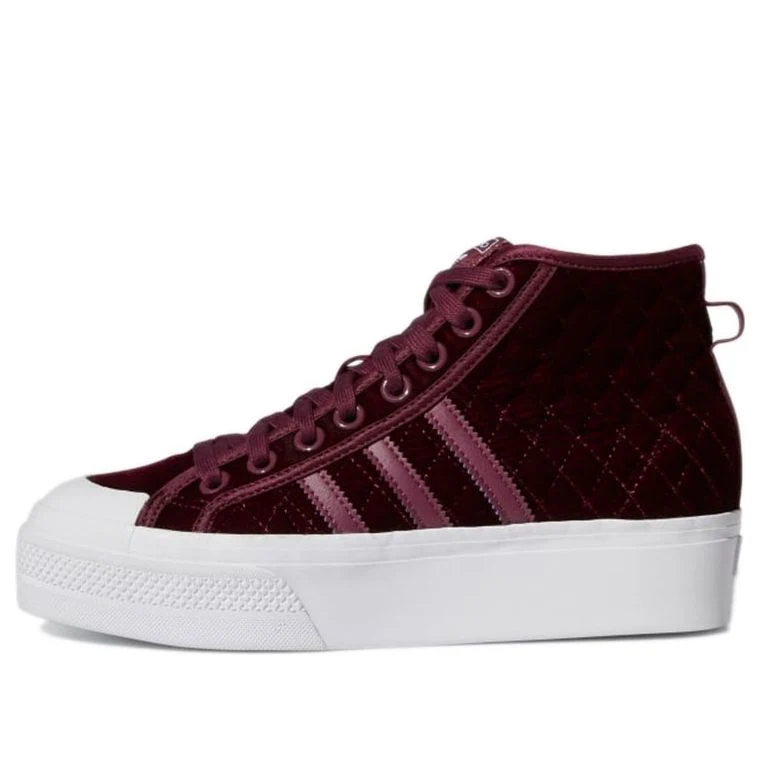 (WMNS) adidas Nizza Platform Mid 'Victory Crimson' H02701
