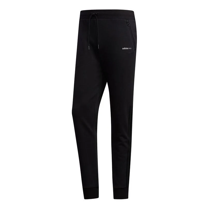 adidas neo M Fav 3s Tp Casual Sports Pants Black EI4466