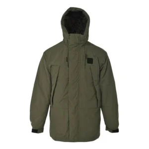 Converse Premium Windproof Mid Down Jacket Asia Sizing 'Olive Green' 10023775-A02