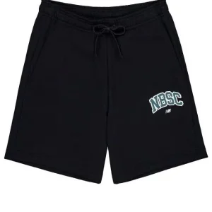 New Balance Athletics Sports Club Cotton Short Asia Sizing 'Black' AMS42318-BK