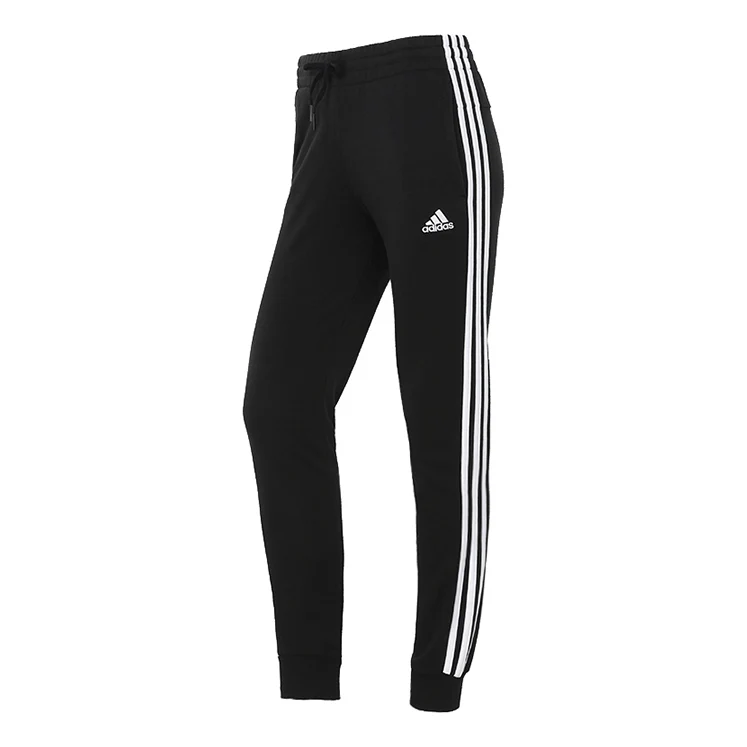 (WMNS) adidas W 3s Ft C Pt Sports Running Training Gym Knit Bundle Feet Long Pants/Trousers Autumn Black GM8733