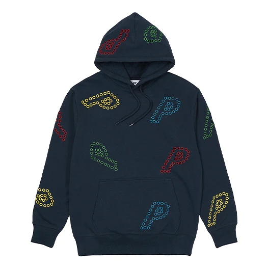 Palace Eyelet P Hoodie 'Navy' P21CS085
