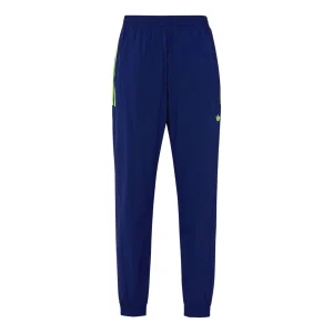 adidas Originals Flamestrike Woven Track Pants 'Dark Blue Solar Green' DU7335