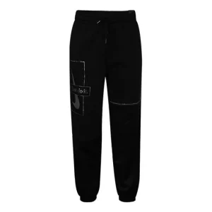 (WMNS) Nike Sportswear Icon Clash Casual Loose Bundle Feet Sports Pants/Trousers/Joggers Black DC0655-010