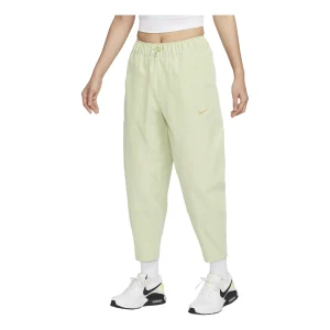 (WMNS) Nike Solid Logo Woven Track Pants 'Green' HF6174-371