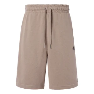 adidas Solid Color Logo Printing Lacing Straight Shorts 'Brown' HS4389