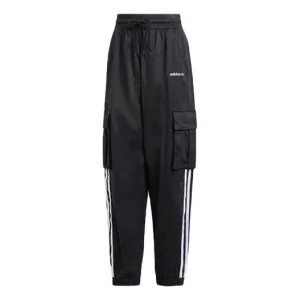 (WMNS) adidas Originals Cargo Pants 'Black' IR9796
