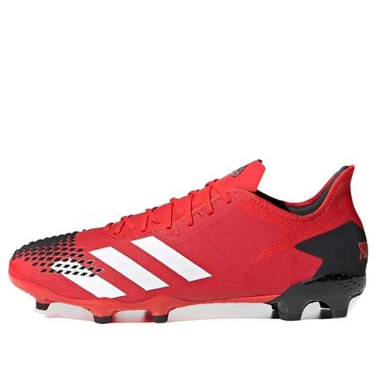 (WMNS) adidas Predator 20.2 FG 'Active Red Core Black' EE9553