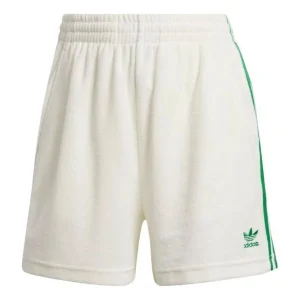 (WMNS) adidas Originals Resort Shorts Asia Sizing 'White Green' JH0617