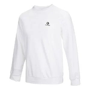 Converse Embroidered Star Chevron Crew FT Asia Sizing 'White' 10020345-A16
