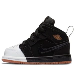 (TD) Air Jordan 1 Mid 'Metallic Gold' 644507-021