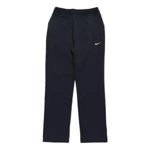 (WMNS) Nike Classic Logo Lifestyle Trousers 'Black' NJ-0713