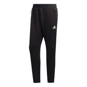 adidas Cap New Pants logo Reflective Conical Fleece Lined Sports Long Pants Black GV3510