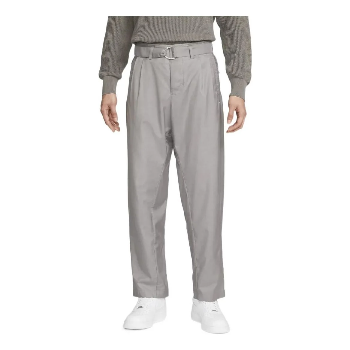 Men's Nike Light Durable Solid Color Casual Long Pants/Trousers Gray DN4100-012