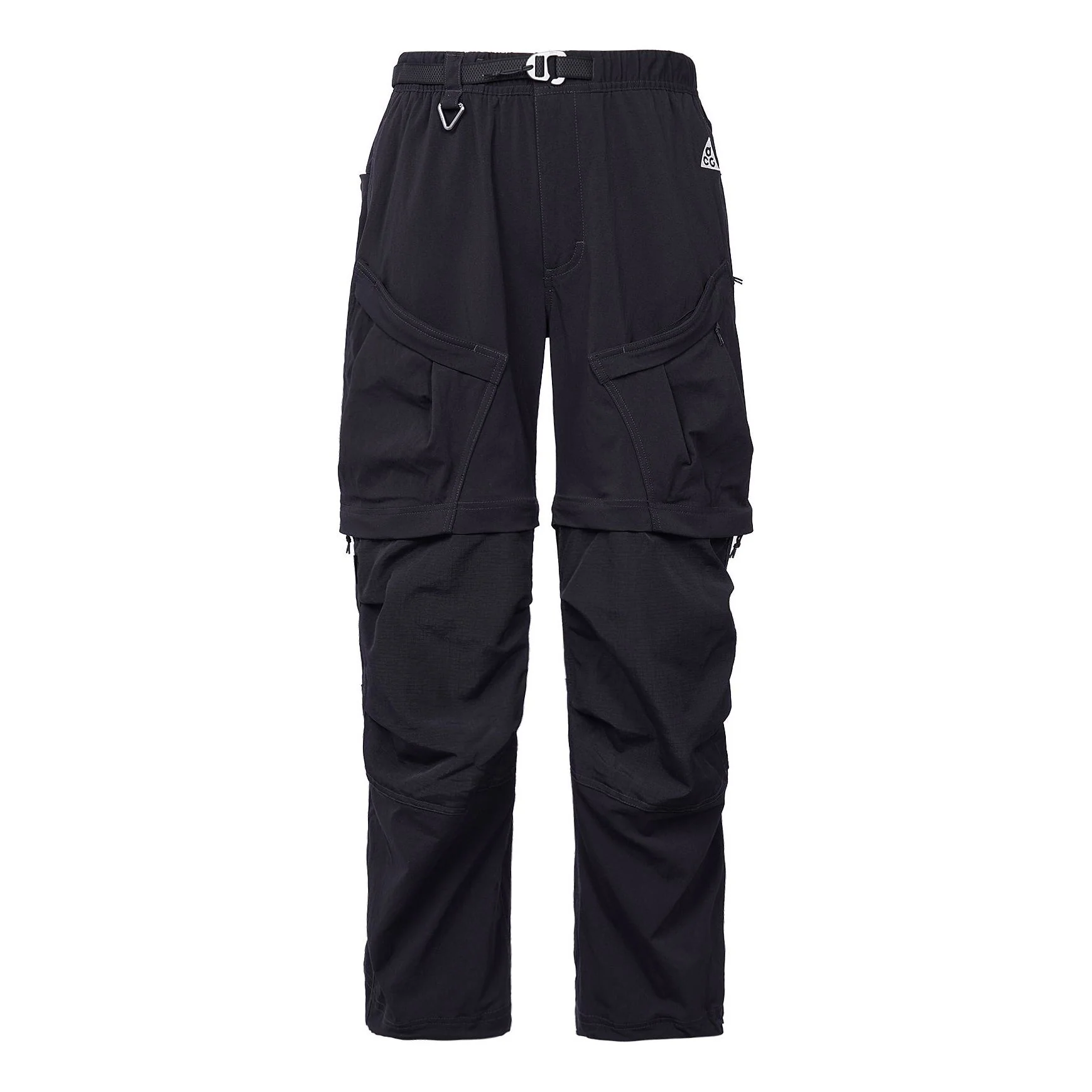 Nike x ACG Solid Color Multiple Pockets Detachable Pants Athleisure Casual Sports Pants Black DN3944-010