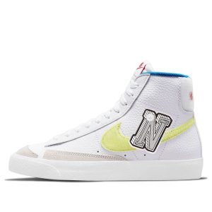 (GS) Nike Blazer Mid '77 'White Lemon Twist Blue' DQ1042-100