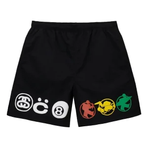 Stussy x CPFM Icon Water Shorts 'Black' 313008
