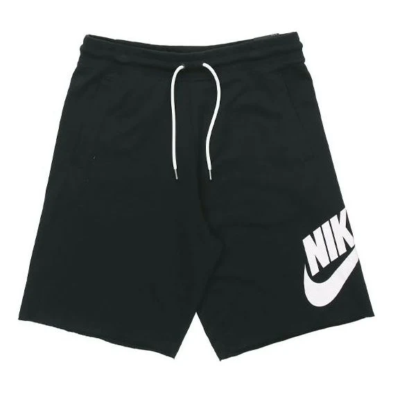 Nike Casual Comfy Breathable Knit Sports Shorts Black AT5268-010