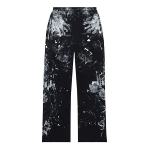 Balenciaga Painter Sweatpants 'Black White' 641589TKVG21070