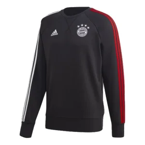 adidas FCB SWT TOP Bayern Munich Soccer/Football Sports Pullover Black FR5323