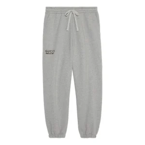 Gucci Cotton Sweattrouser With Print 'Grey' 768455-XJF3Y-1230