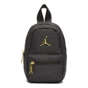 Air Jordan Airess Mini Backpack 'Black Gold' DO5971-032