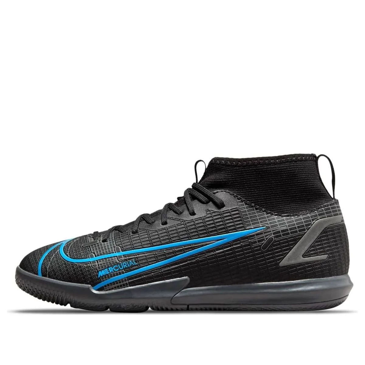 (GS) Nike Mercurial Superfly 8 Academy IC 'Black Photo Blue' CV0784-004