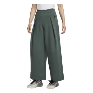 (WMNS) Nike Sportswear Tech Fleece High-Waisted Pants Asia Sizing 'Green' FV8053-338