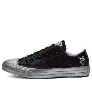 (WMNS) Converse x Miley Cyrus Chuck Taylor All Star Ox 'Black' 563722C