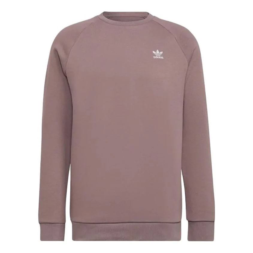 adidas Adicolor Trefoil Crewneck Sweatshirt 'Purple Mauve' HJ7991