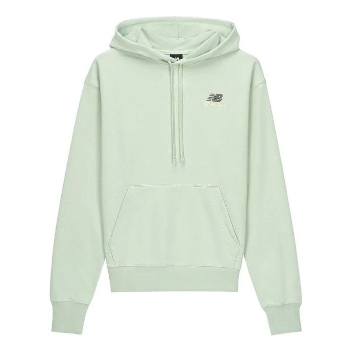 New Balance Essentials Unissentials Sweat Pullover Hoodie Asia Sizing 'Silver Moss' UT21500-SRV
