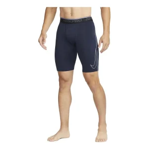 Nike Pro Dri-Fit Stretch Training Long Shorts 'Navy' DD1911-451