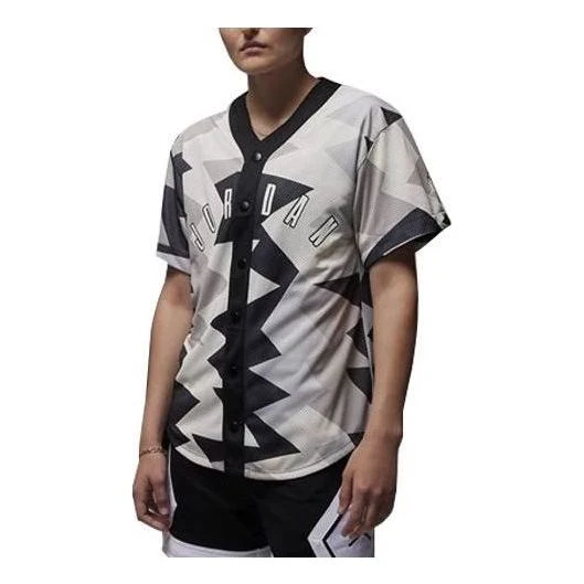 Air Jordan Essentials Jersey Top 'White Black' FB7339-200