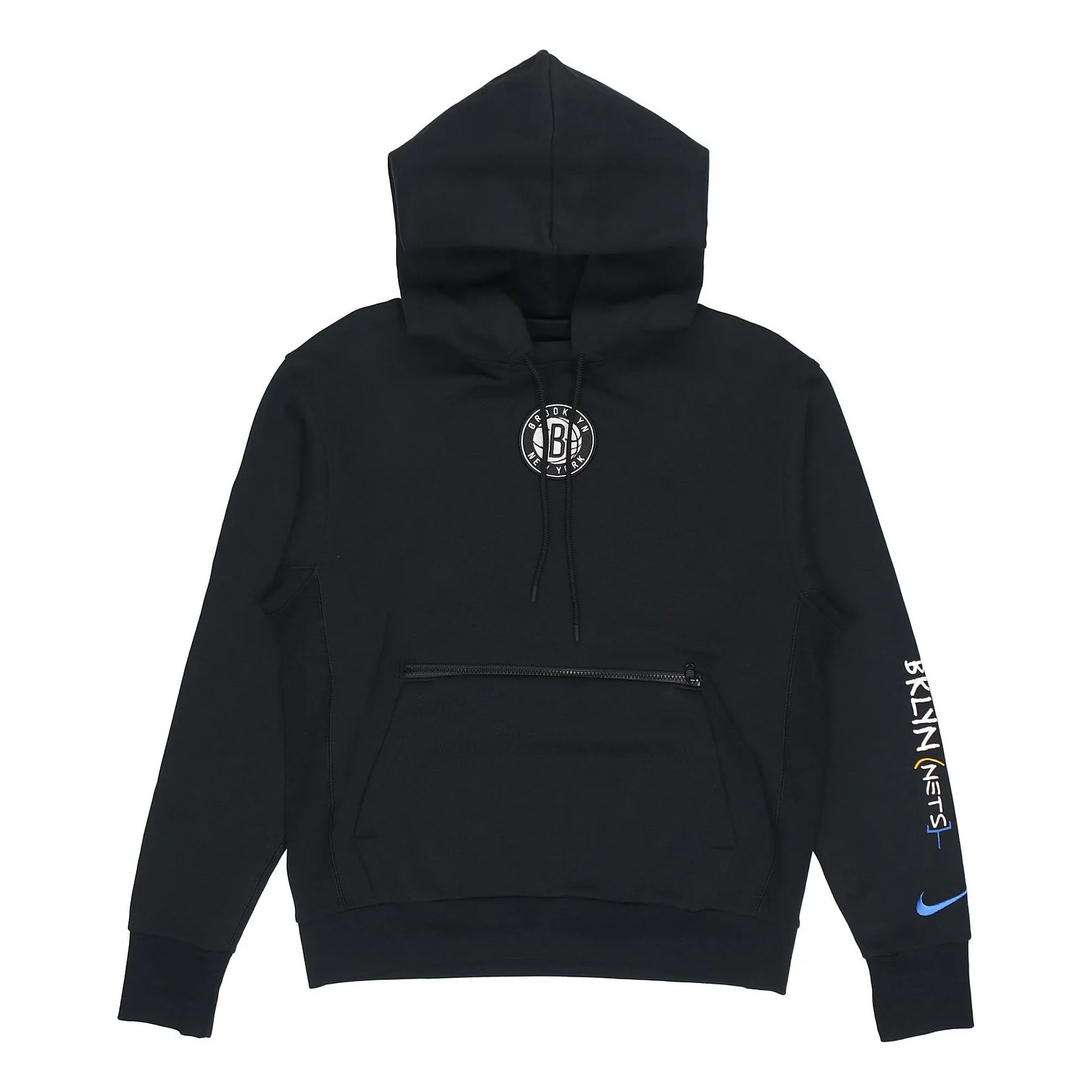 Nike NBA MENS Courtside Brooklyn Nets Embroidered Black CN1805-010