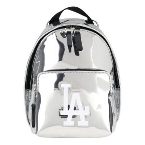MLB LA Los Angeles Dodgers Shoulders Messenger Bag Silver 32BGP4941-07M