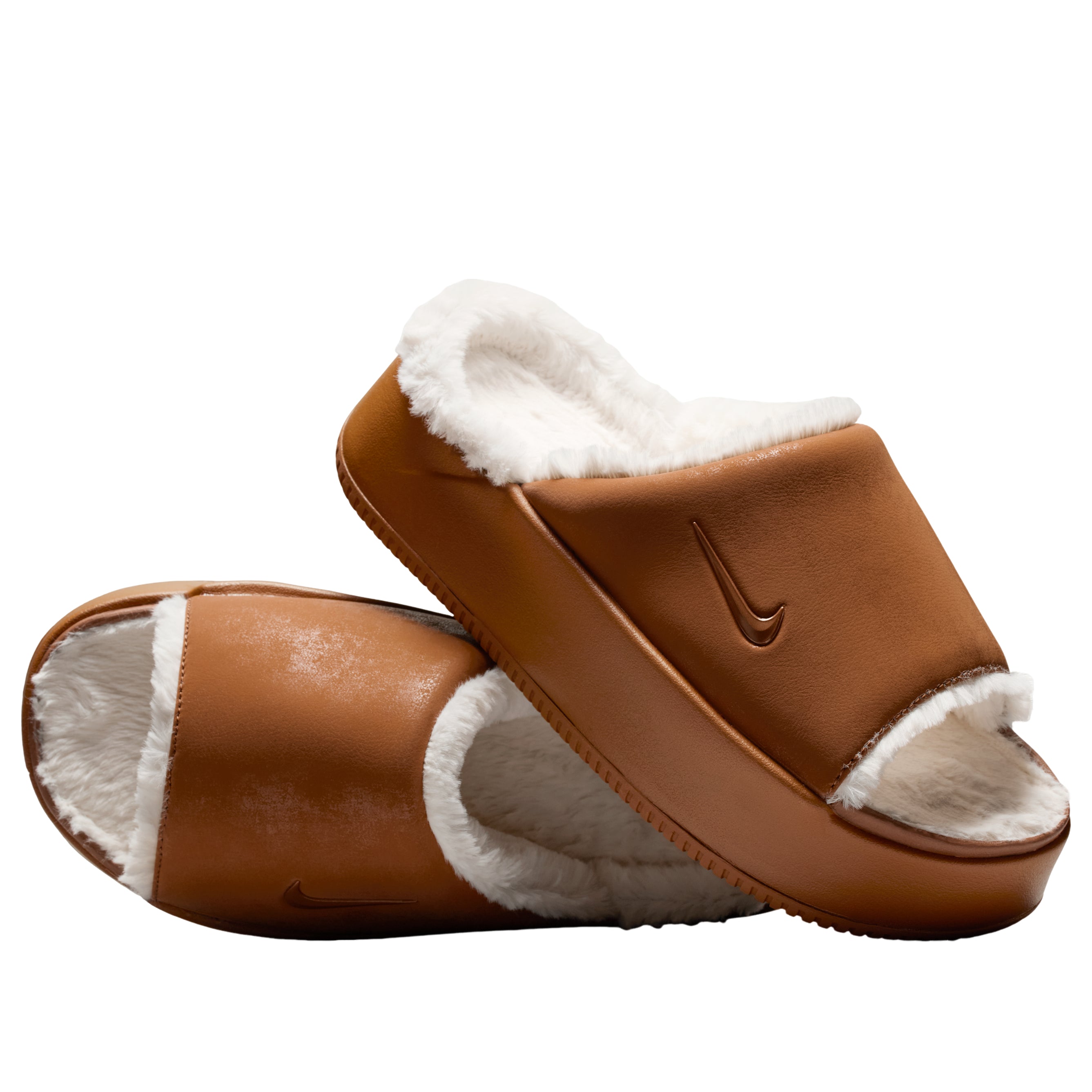 (WMNS) Nike Calm Slides 'Light British Tan' HV8560-200