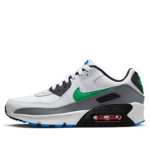 (GS) Nike Air Max 90 LTR 'White Cool Grey Green' DV3607-102