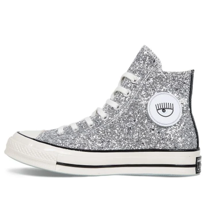 (WMNS) Converse x Chiara Ferragni Chuck 70 'Black Silver' 563831C