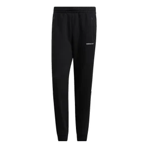 Men's adidas neo Icons 3s Tp Stripe Logo Sports Pants/Trousers/Joggers Black H14232