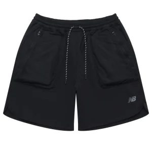 New Balance Woven Short With Mesh Pocket Asia Sizing 'Black' NVE24171-BK