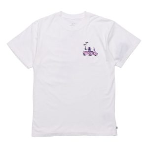 Nike Printing Skateboard Short Sleeve White CW1479-100
