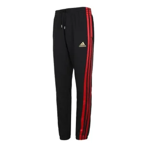 adidas Cny Spt Pant Knit Casual Long Pants Black GV0738