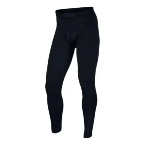 Men's Jordan Brand Solid Color Tight High Elasticity Gym Pants/Trousers/Joggers Black 833782-010