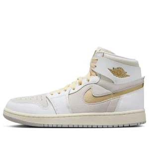 Air Jordan 1 Zoom CMFT 2 'White Metallic Gold Grey' DV1307-107