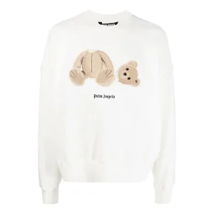Palm Angels SS22 PA Bear Creoff 'White Brown' PMBA026C99FLE0020360