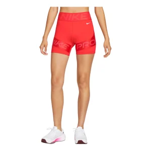 (WMNS) Nike Pro Sculpt Dri-Fit High Waisted Biker Shorts 'Light Crimson' HV2367-633